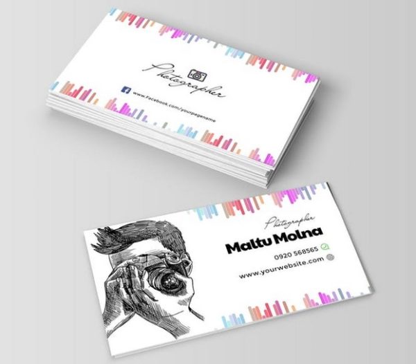 Tarjetas de presentación para fotógrafos » Tarjetas Wilson